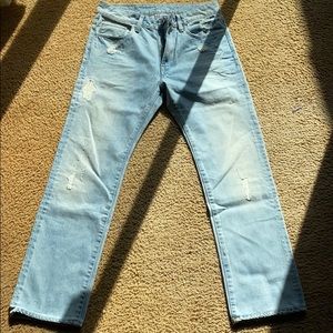 G Star Raw 3301 Deconstructed Jeans